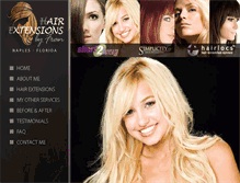 Tablet Screenshot of hairbyfran.com